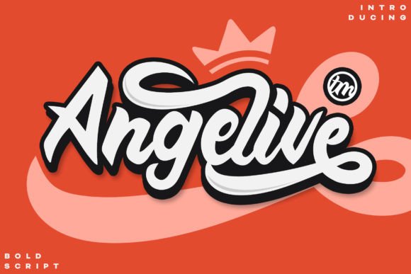 Angelive: A Handwritten Font for Engaging Brand Content