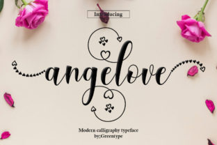 Angelove: A Handwritten Font for Modern Web Design