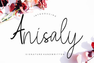 Anisaly: A Handwritten Script Font for Editorial Design