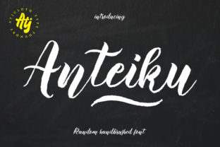 Anteiku: A Script Font for Modern Branding and Design
