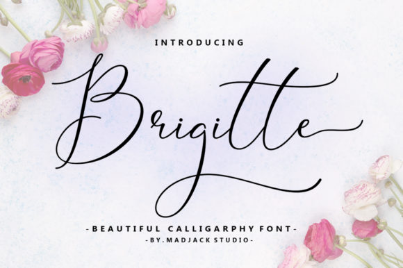 Brigitte: A Script Font That Elevates Digital Branding