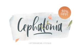 Cephalonia: A Handwritten Font That Elevates Brand Identity