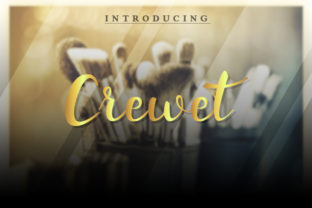 Crewet Font for Branding Projects