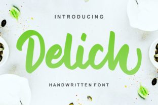 Delich: A Modern Script Font for Digital Branding