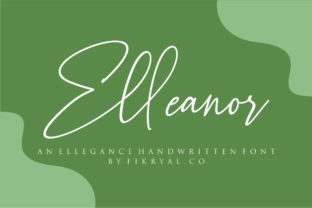 Elleanor: A Script Font for Elegance and Versatility