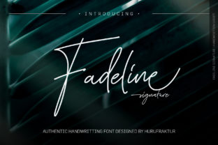 Fadeline: A Bold Script Font for Creative Makers
