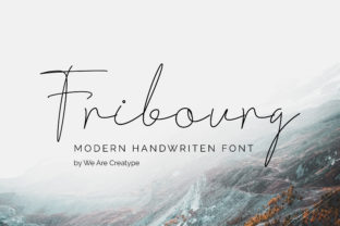 Fribourg Font for Web Design