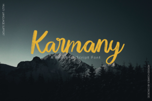Karmany: A Handwritten Font with a Bold Flavor