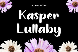 Kasper Lullaby: A Handwritten Font for Creative Makers