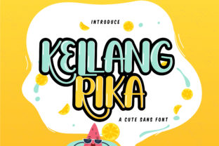 Kellang Rika: A Script Font for Digital Branding and Web Design