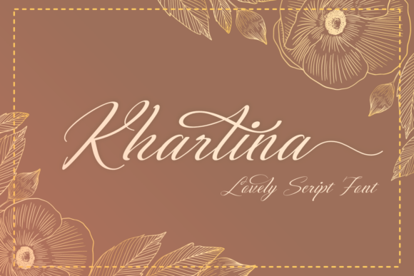 Khartina: A Script Font for Graceful Editorial Design