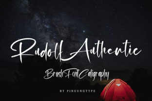 Rudolf Authentic: A Script Font That Elevates Campaign Design