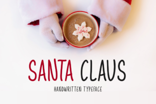 Santa Claus Font for a Festive Brand Identity