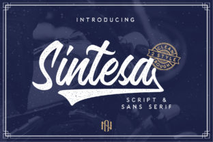 Sintesa Script Font for Handmade Creations